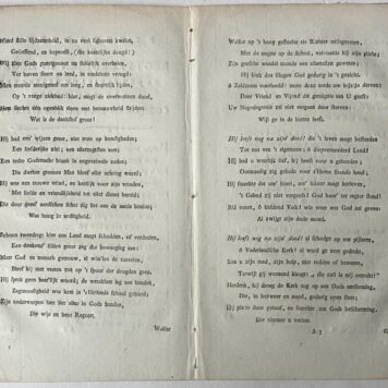 Occasional poem 1801 I De gedagtenis (...) Coenraad le Leu de Wilhem