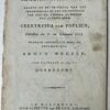 [Occasional poem 1805] A. Everwijn Onderwater (...) tweede huwelijk Geertruida van Poelien