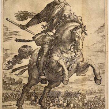 Antique print before 1639 I Henry IV after Van Aelst