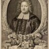 [Antique portrait print 1699] Portrait of Wilhelm Caesarinus von Imbsen by Stevens van Gunst.