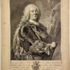 [Antique portrait print 1755] Willem VIII of Kassel door Houbraken.