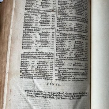 Acta Synodi Nationales Dordrecht 1621