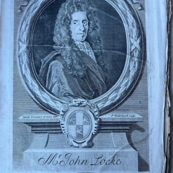 Philosophy I John Locke's De intellectu humano (...) editio quarta 1701.