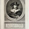 Portret van de Amsterdamse burgemeester Frans Banning Kok door Houbraken.