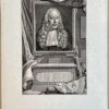 Antique portrait Egbert de Vrij Temminck. 1809.