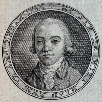 Portret Jan de Witt door Hulk 1787.