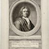 Antique portrait Lambert ten Kate by Houbraken 1780.