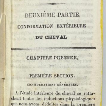 Printed publication, 1834, Hippiatrica | Arine van der Steur