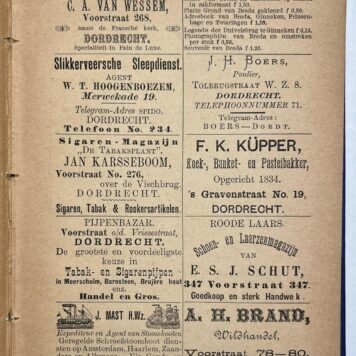 Printed publication, [1893], Dordrecht | Arine van der Steur