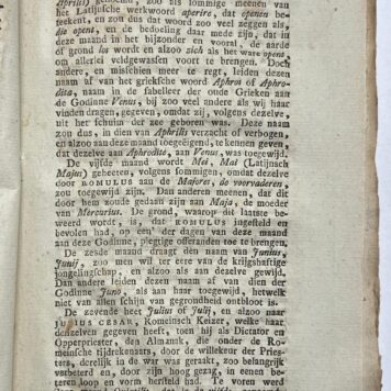 Printed publication, 1819, Almanac | Arine van der Steur