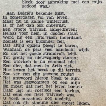 Poetry by P. Gasus (=P.W. Peereboom) collected by Annie Vruggink, 1939-1940.