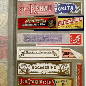 Chromolithography labels early 20th century I Labels made by printer Jacobson,