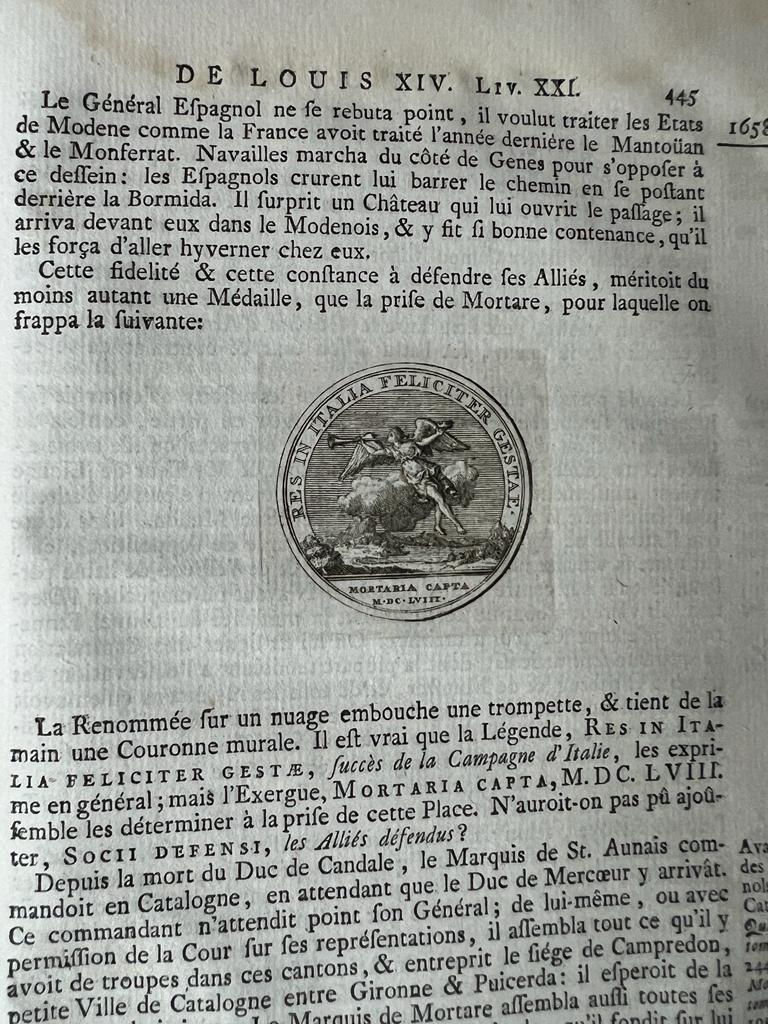 French history, Lodewijk de 14e, 1740-1741] Three volumes