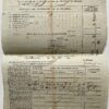 Aanslagbiljet G. Nierop Maarssen 1827.