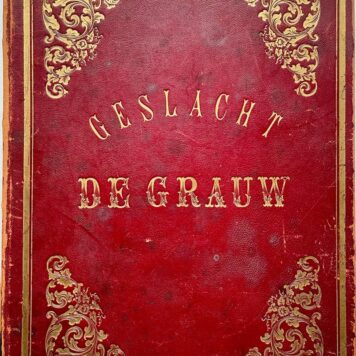 Geneologie van het geslacht De Grauw 1881.