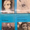 4 titels Franse poezie Athlone French Poets, in Engels.