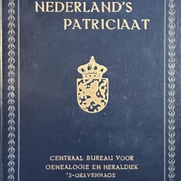 Heraldry I Nederland's Patriciaat I Antiquariaat Arine van der Steur