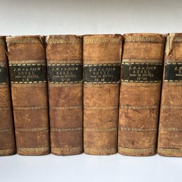 Bijbel voor de Jeugd, Van der Palm. Complete set antieke boeken.