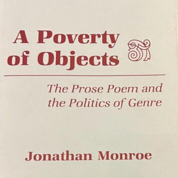 Liguistics 1987 I A Poverty of Objects.