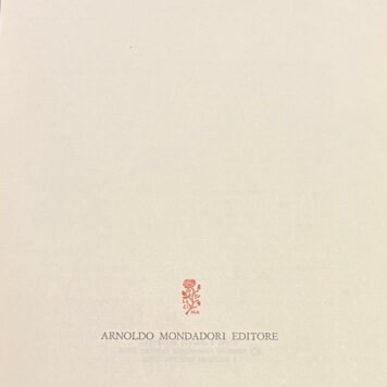 Literature 1966 First edition I Omaggio a Montale a cura di Silvio Ramat