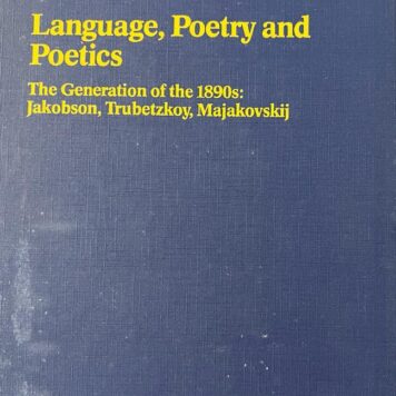 Language, Poetry and Poetics, The Generation of the 1890s: Jakobson