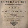 De contractibus in quantum sunt Philosophicae considerationis