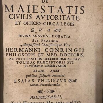 Helmstedt Henning Möller 1664