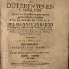 Disputatio politica de Hermanni Conringii Helmstedt Henning Müller 1655