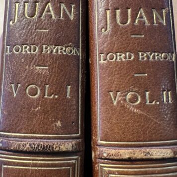 Lord Byron Don Juan 1906 2 volumes.