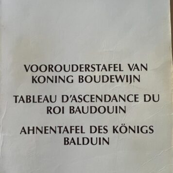 Voorouderstafel van koning Boudewijn