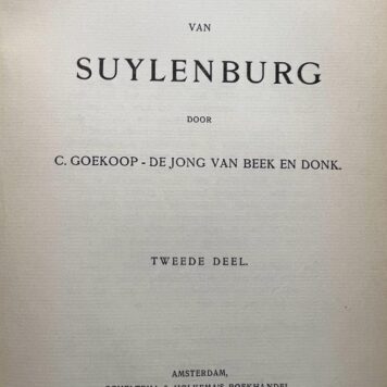 Hilda van Suylenburg door C. Goekoop-De Jong van Beek en Donk 1897.