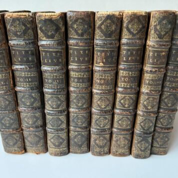 Livius les decades de tite-live 1700 8 volumes.