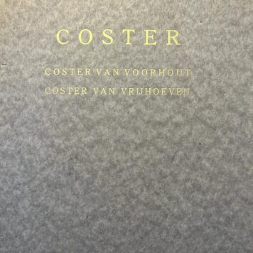 Coster Coster van Voorhout Coster van Vrijhoeven 1923