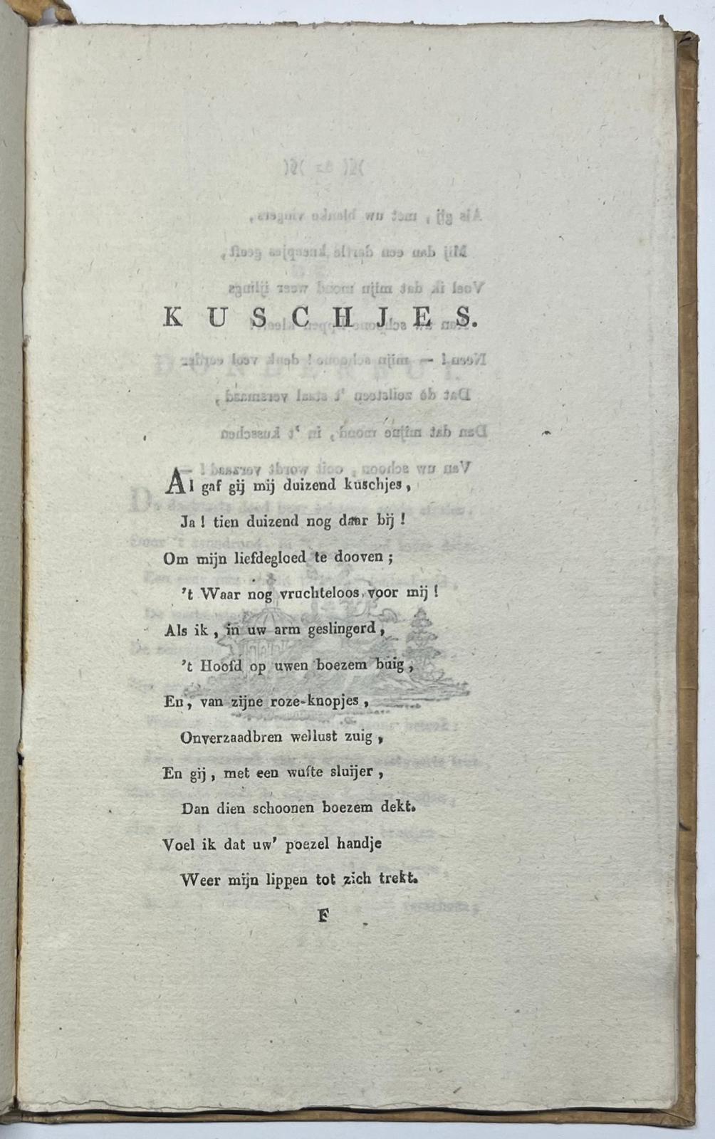 Poetry, 1827, Boddaert | Gedichten van P. Boddaert, Junior. tweede druk. Zalt-Bommel, bij Johannes Noman, 1827, 139 pp.