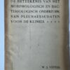 Vetter: De beteekenis van het morphologisch en bacteriologisch onderzoek
