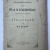 De Haan: Eenige beschouwingen over de wet op de artsenijbereidkunst Leiden Van Doesburgh 1882