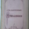 Castendijk: Stellingen .... Leiden Somerwil 1875