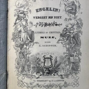 Engelin! Vergeet mij niet. Luimige en ernstige muze.
