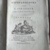 Porjeere: Zanglievende uitspanningen. Amsterdam