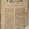 Publication / Affiche 1813 Impost taxes on goods