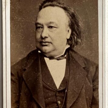 Portrait photo of Josef Frans Blaauw ca 1879