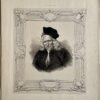 Print portrait of wine collector Jacob van Hoorn by Westpalm van Hoorn 1841