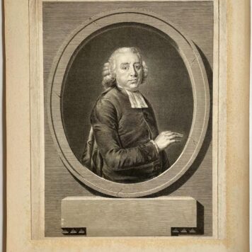 Print portrait of Antonius Kuyper Schlotterbeck after Tischbein 1794