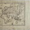Print Cartography Eastern World Map by Tirion 1755