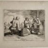 Antique print November by Bloemaert 1635