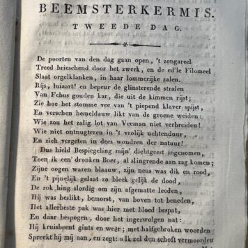 De oud-Hollandsche Kermisparnas of de Kermisdichttafereelen. 1823