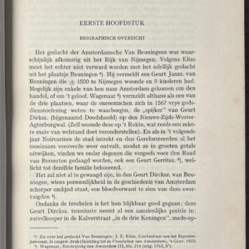 Dutch History, 1931, Amsterdam | Coenraad van Beuningen. Staatsman en Libertijn. 's-Gravenhage, Martinus Nijhoff, 1931, 206 pp.