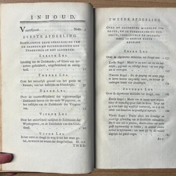 Set of 4, 1774-76, Translation | Zedekundige lessen / Brieven (...) / Mengelschriften (...). Amsterdam, Pieter Meijer, 1774-1776, 4 vols.