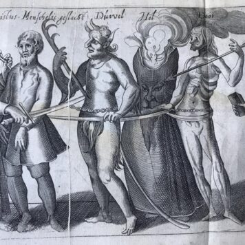 Illustrated 1607 Const-thoonende ivweel Haerlem Fabula Comica