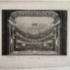 Antique print View of the new Amsterdam Theater from the stage